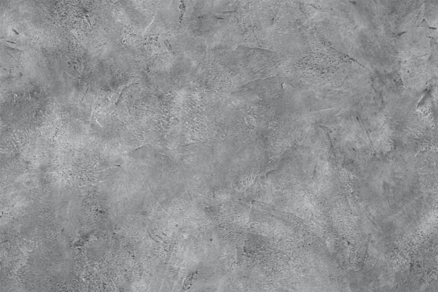 Cloudy Concrete Toughened Glass Kitchen Splashback - Adhesive Included