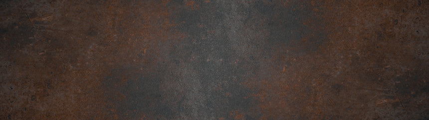 Rusted Slate Toughened Glass Kitchen Splashback - Adhesive Included