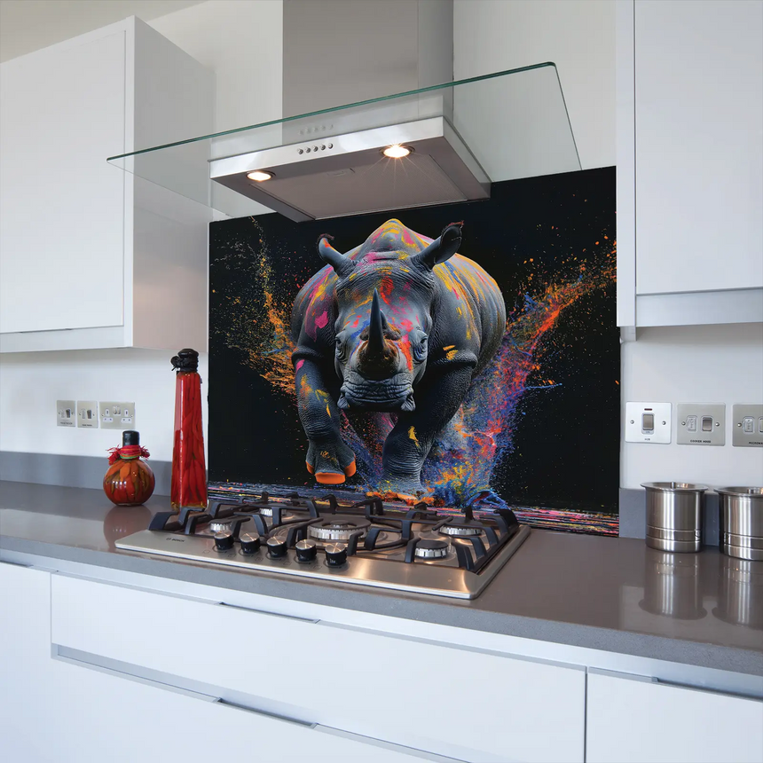 rhino glass splashback