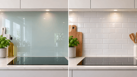 Glass Splashbacks vs Tiles Which Is Easier to  Keep Clean