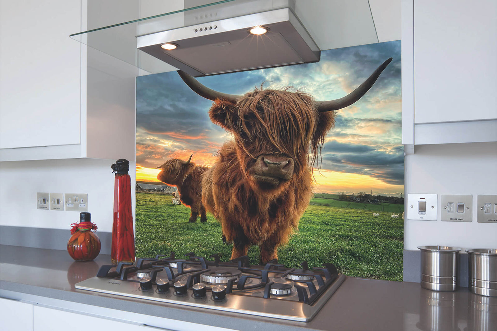 How to Style Animal Print Kitchen Splashbacks