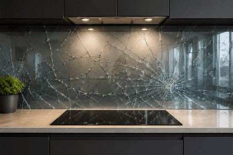 What to Do If Your Glass Splashback Has Cracked