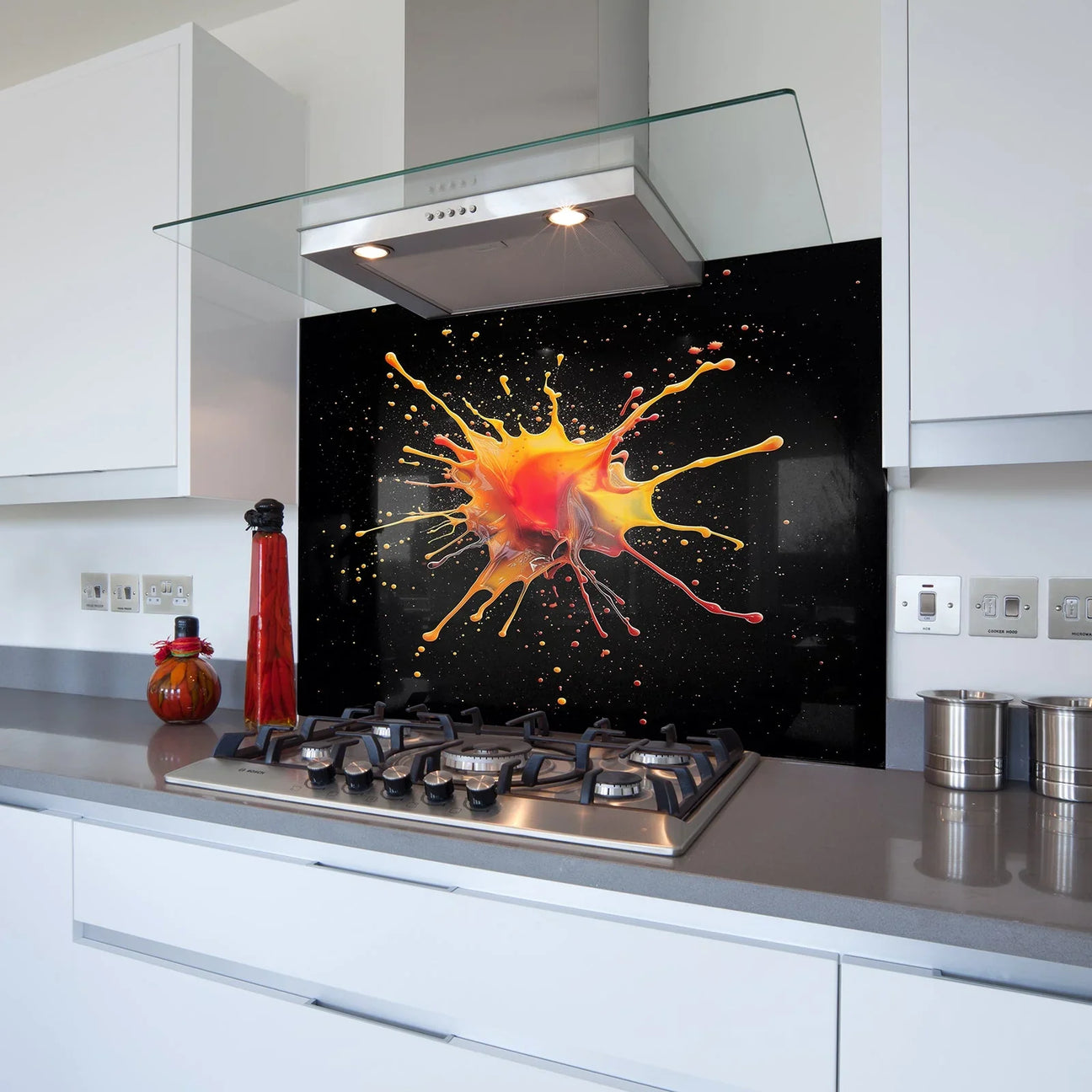 colour effect splashbacks