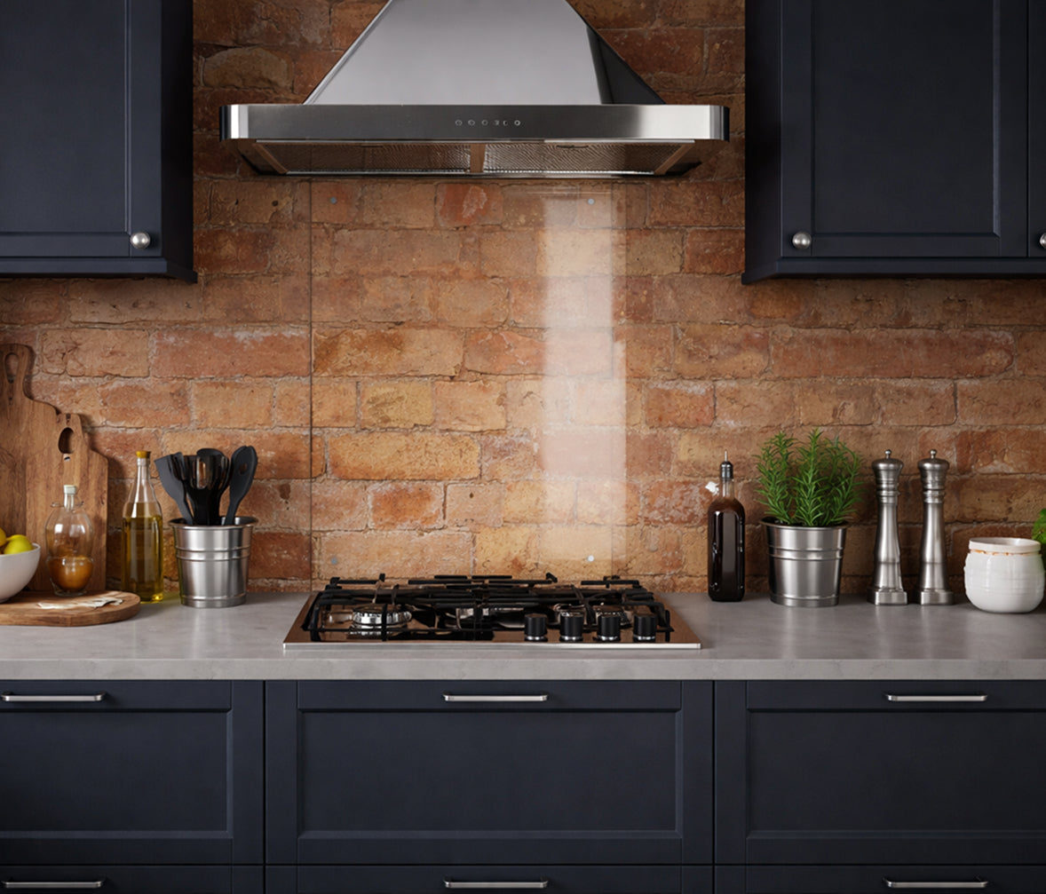 heat resistant glass splashbacks