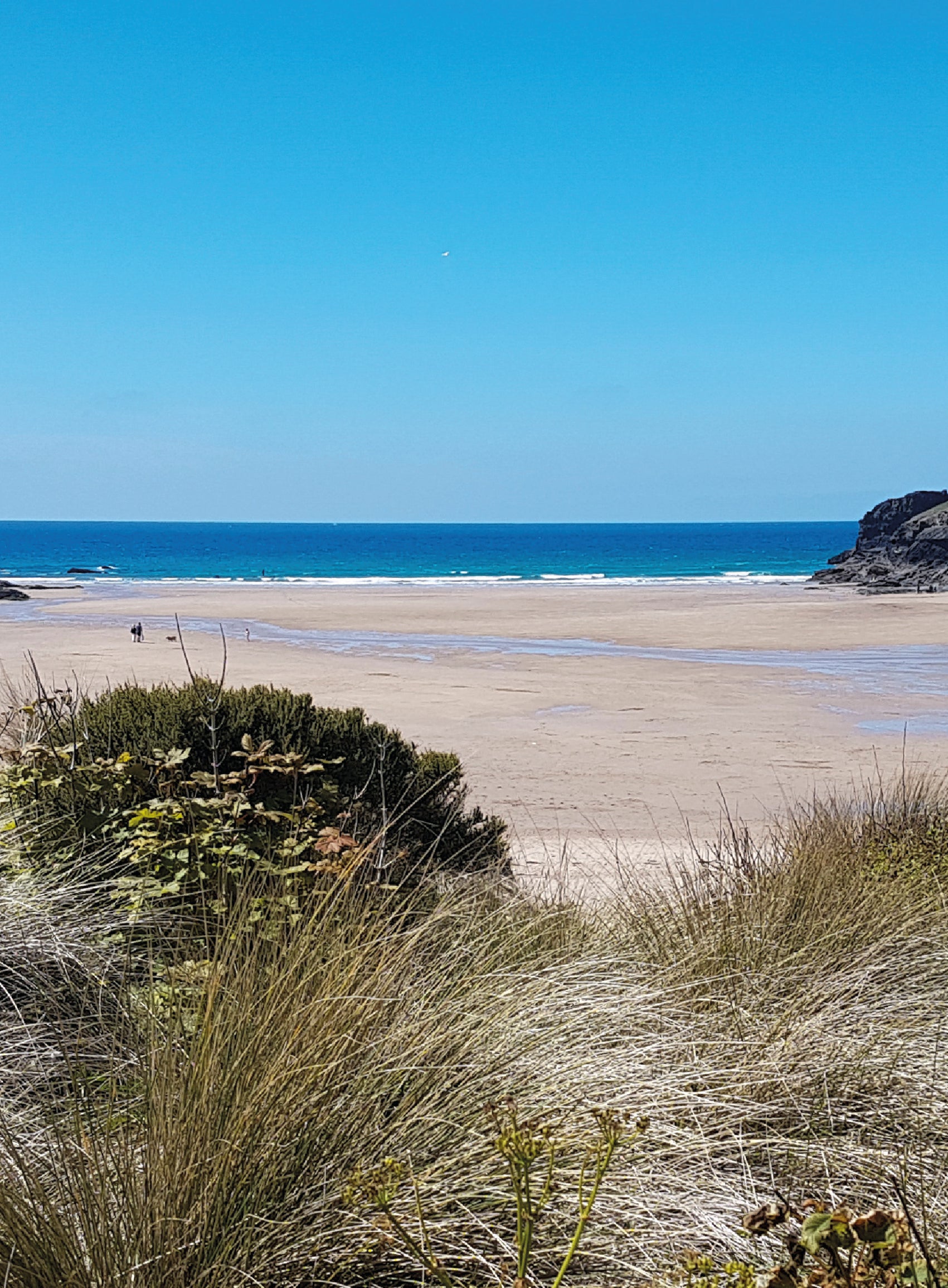 Beach View Toughened Glass Kitchen Splashback - Adhesive Included