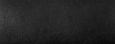 Black Concrete Toughened Glass Kitchen Splashback - Adhesive Included