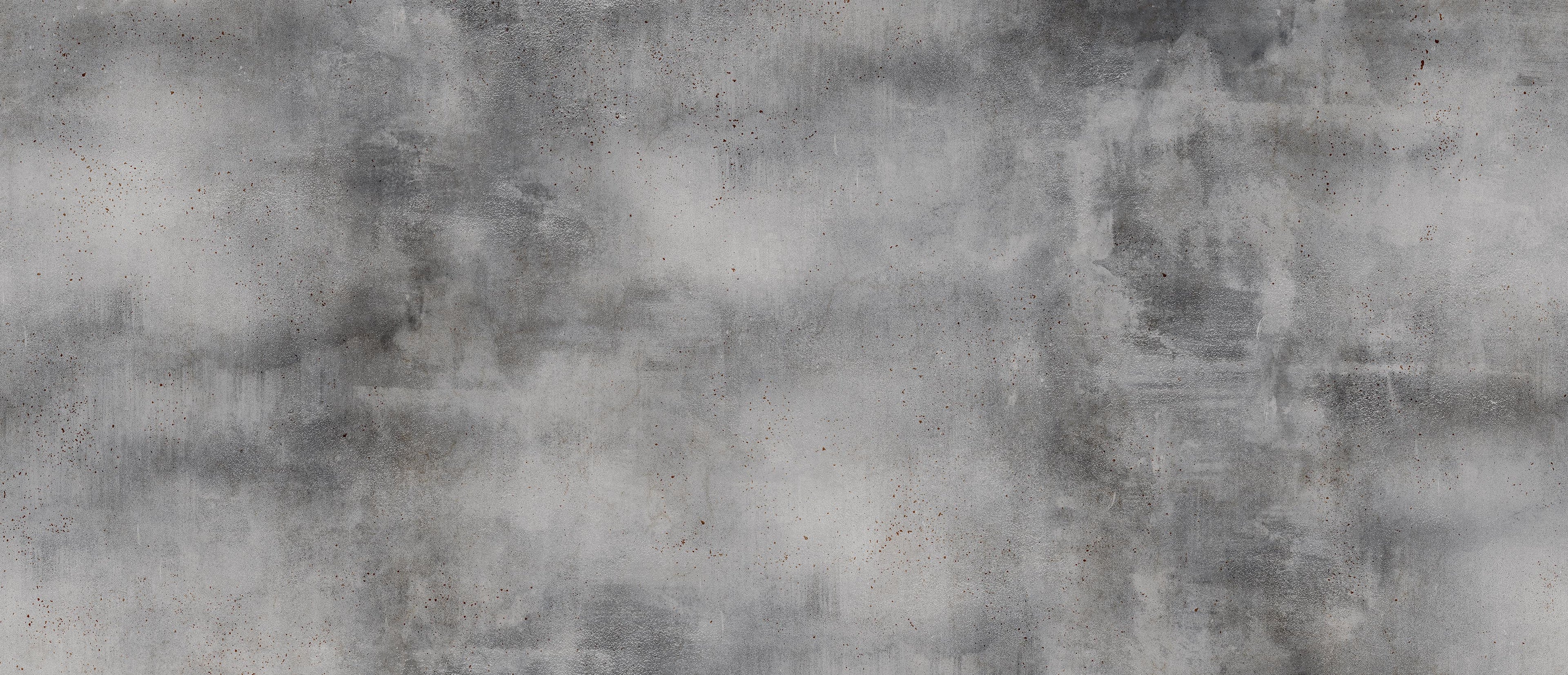 Tarnished Concrete Toughened Glass Kitchen Splashback - Adhesive Included