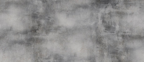 Tarnished Concrete Toughened Glass Kitchen Splashback - Adhesive Included