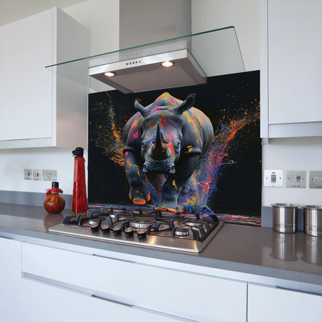 rhino glass splashback