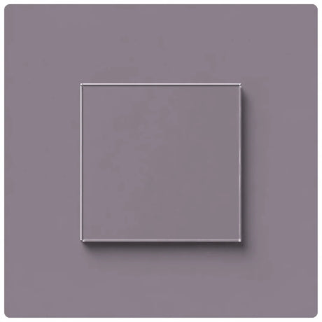 Dark thistle purple glass splashback 