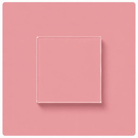 Rosy keepsake pink glass splashback